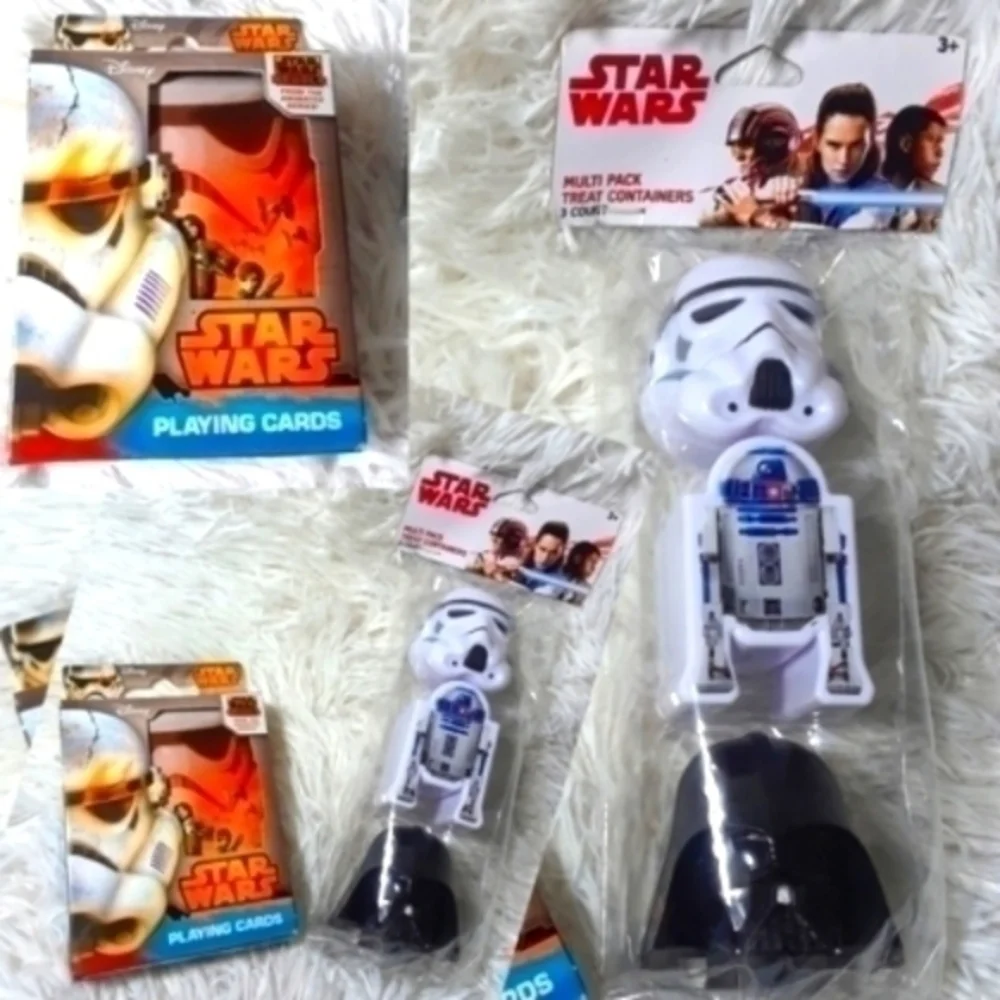 Star Wars Fun Pack Cards And Snack Canisters Set
